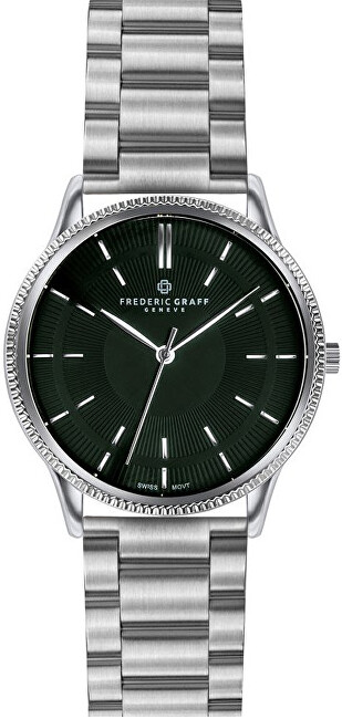 Frederic Graff Broad Peak Silver Double Buckle Watch FBX-4220