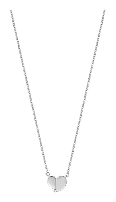 Esprit Strieborný náhrdelník so srdiečkom ESNL00871142