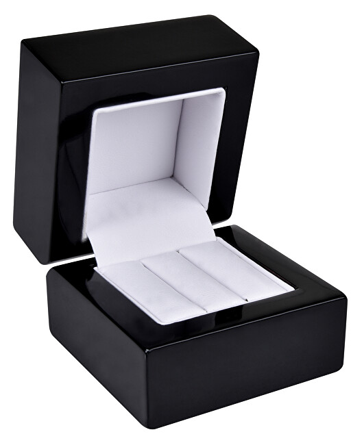 JK Box Drevená krabička na náušnice alebo snubné prstene BB-2   NA   A25