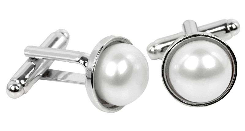 JwL Luxury Pearls Manžetové gombíky s pravými perlami JL0189