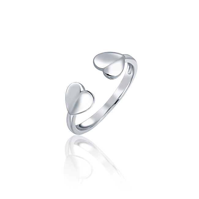 JVD Romantický strieborný prsteň SVLR0257XH200 56 mm