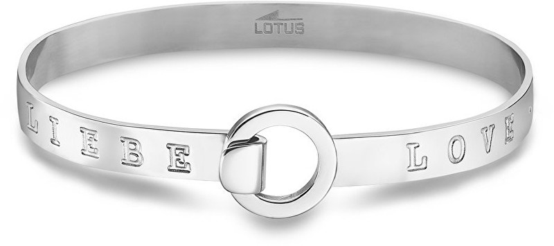 Lotus Style Oceľový náramok Láska LS2025-2   2