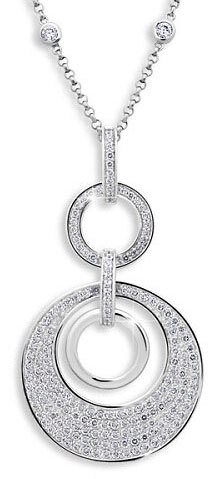 Modesi Strieborný náhrdelník WYDBL-N (retiazka, prívesok)