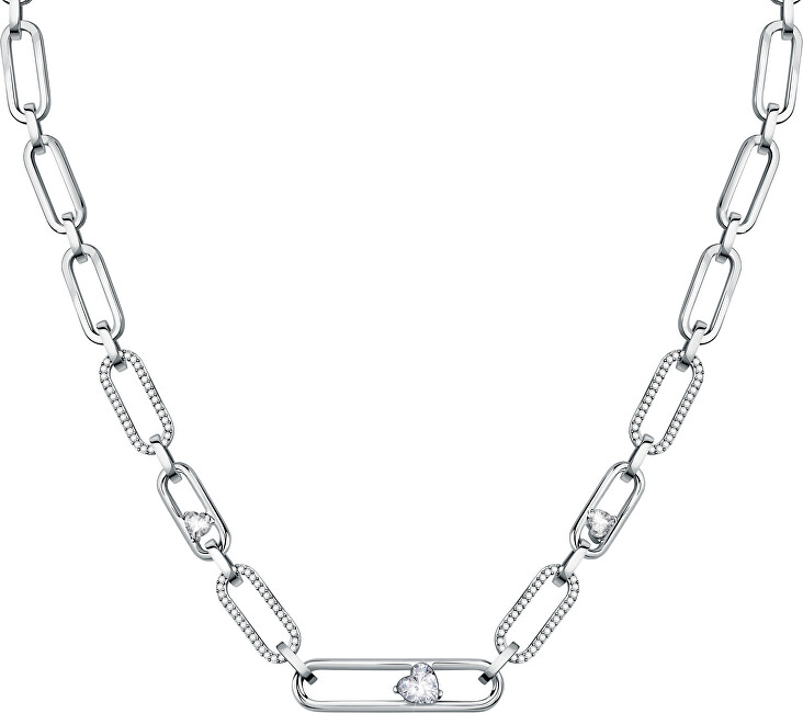 Morellato Moderné oceľový náhrdelník 1930 SATP01