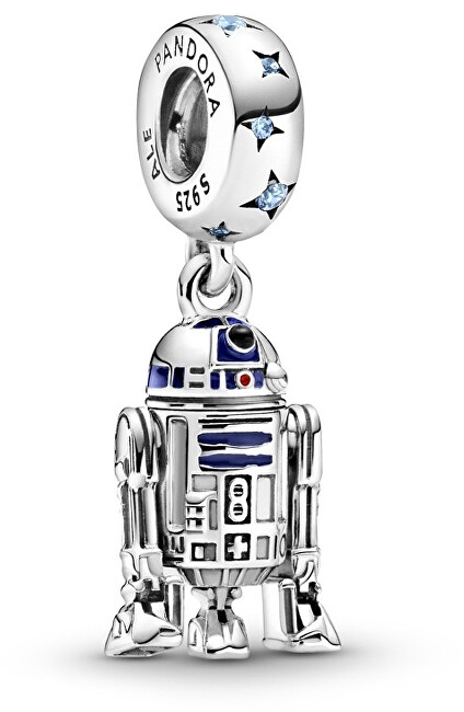 Pandora Strieborný prívesok Star Wars Droid R2-D2 799248C01