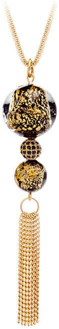 Preciosa Luxusné náhrdelník s vinutými Perlou Ribes 7348Y21