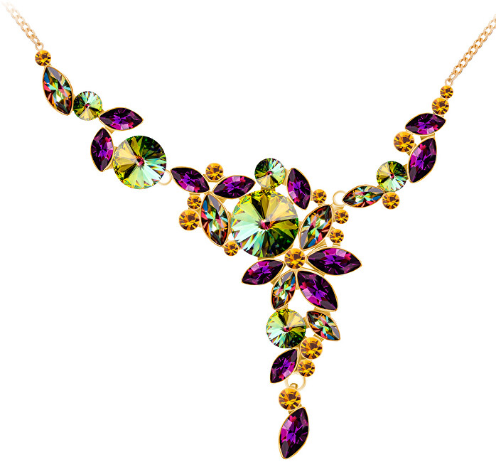 Preciosa Luxusné trblietavý náhrdelník Irgi 2275Y70