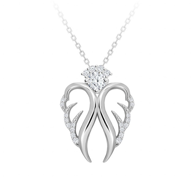 Preciosa Nežný strieborný náhrdelník Angelic Hope 5293 00 40 cm
