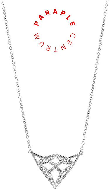 Silver Cat Strieborný náhrdelník so zirkónmi SC292