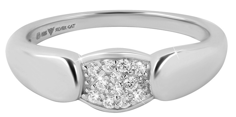 Silver Cat Dámsky prsteň so zirkónmi SC272 54 mm