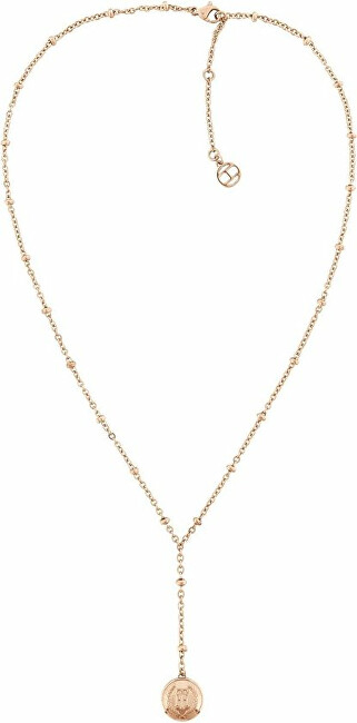 Tommy Hilfiger Moderné bronzový náhrdelník TH2780376