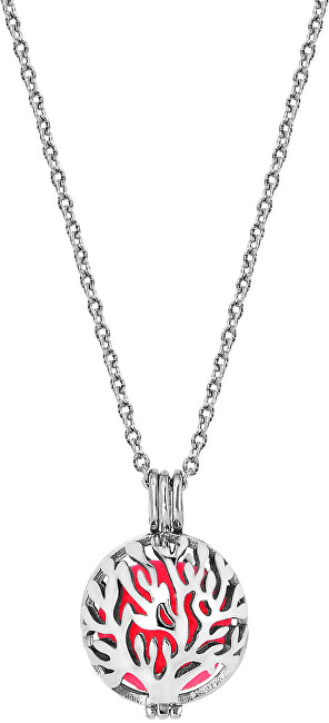 Troli Multifunkčná oceľový náhrdelník s vymeniteľným stredom Aroma 132472