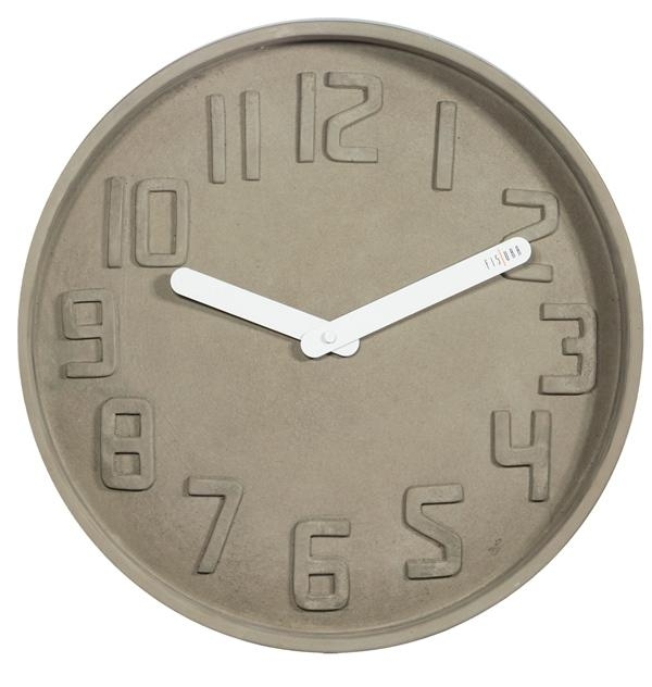 fisura Dizajnové nástenné hodiny CL0127 fisúry 35cm
