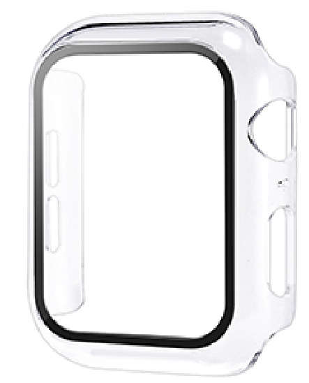 4wrist Pouzdro s temperovaným sklem pro Apple Watch - 45 mm - SLEVA