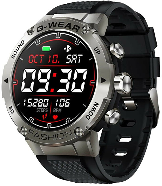 Wotchi Smartwatch W28H - Silver - SLEVA
