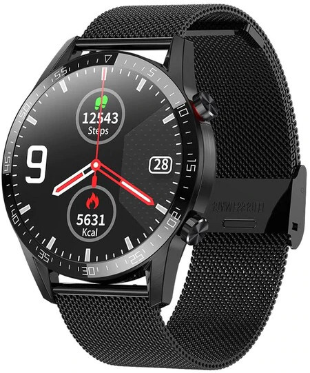 Wotchi Smartwatch WT31BST - Black Steel