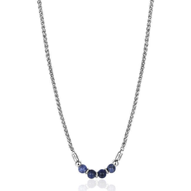 Brosway Fashion oceľový náhrdelník s korálkami TJ MAN BTJNS105