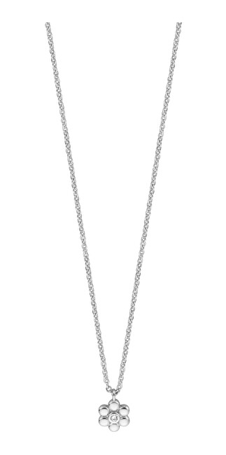 Esprit Nežný strieborný náhrdelník s kvetinou ESNL01741142