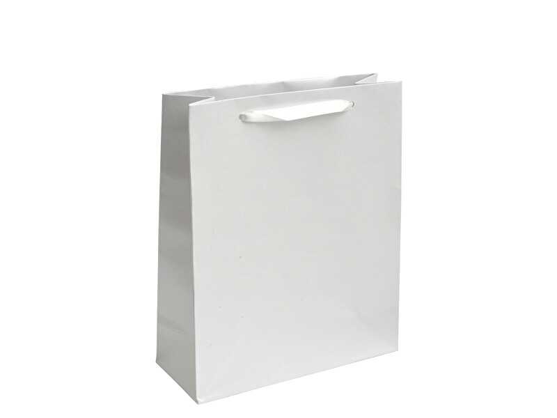 JK Box Darčeková papierová taška biela EC-8 A1