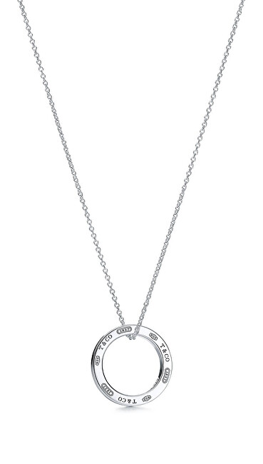 Tiffany & Co. Elegantný strieborný náhrdelník 1837® 25049179 (retiazka, prívesok)   originálne balenie