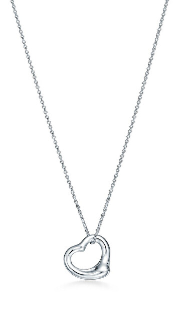 Tiffany & Co. Elegantný strieborný náhrdelník Srdce 29667233 (retiazka, prívesok)   originálne balenie