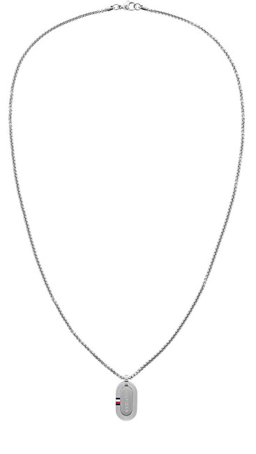 Tommy Hilfiger Moderný pánsky náhrdelník s príveskom 2790384