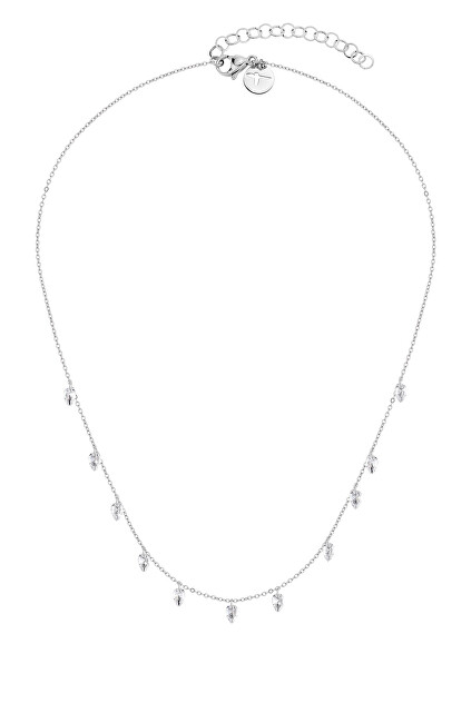 Tamaris Očarujúce oceľový náhrdelník so zirkónmi TJ-0074-N-45