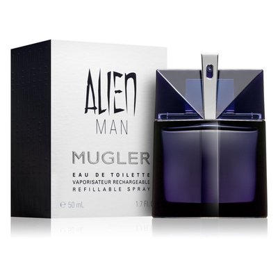 Thierry Mugler Alien Man - Refillable toaletná voda pre mužov 50 ml PTHMUTMALMMXN109206
