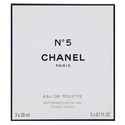 Chanel No.5 - Refill toaletná voda pre ženy 3 x 20 ml PCHANNO500WXN007355