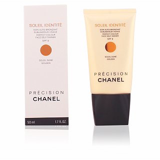 Chanel Soleil Identite Soin Auto-bronzant Doré samoopaľovací krém na tvár 50 ml