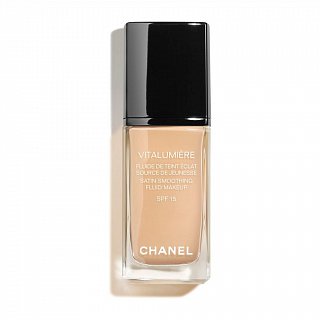 Chanel Vitalumiere Fluid Makeup 40 Beige make-up pre zjednotenú a rozjasnenú pleť 30 ml